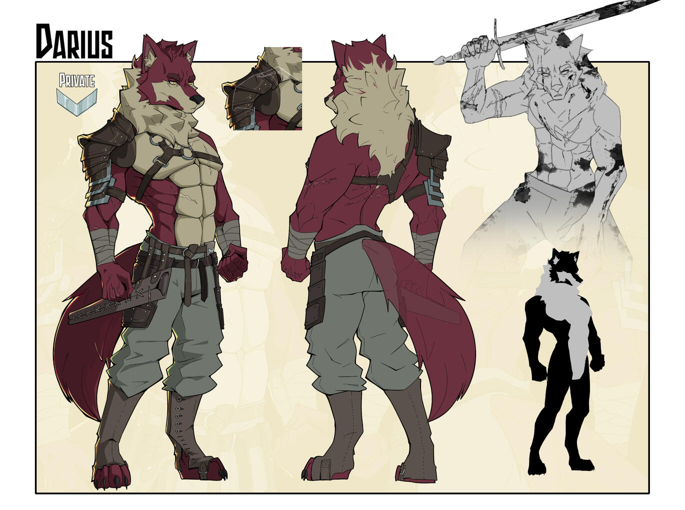 Darius Reference Sheet
