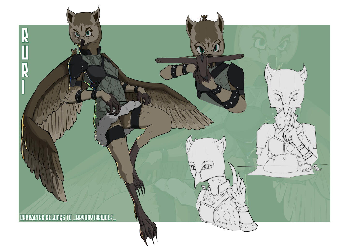 Ruri Reference Sheet (Commission)